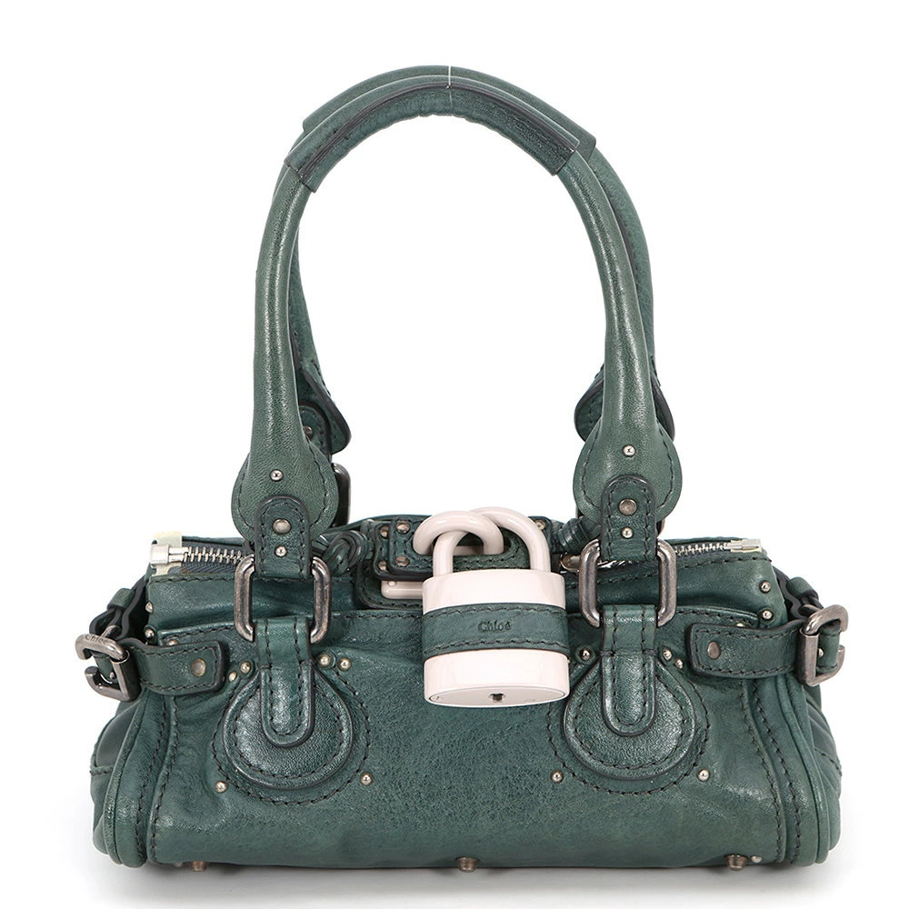 Chloe Paddington Leather Handbag Black